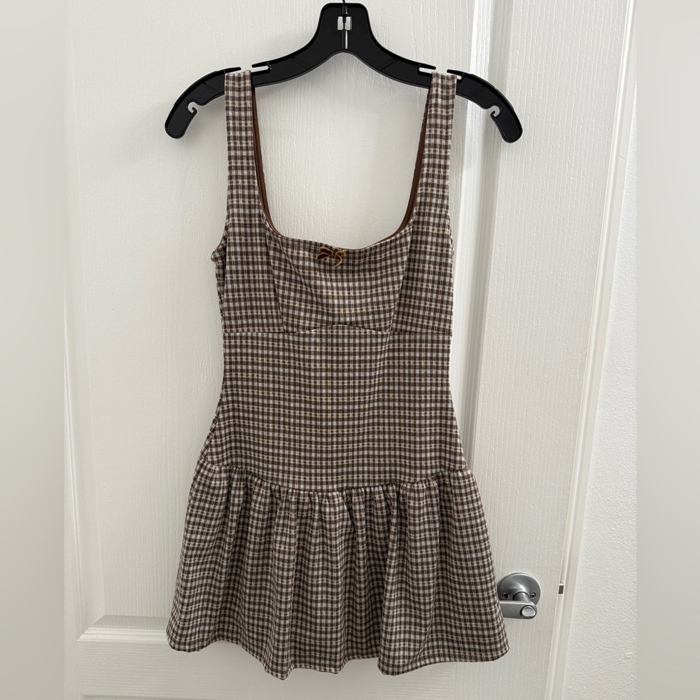 Windsor Sleeveless Plaid Romper